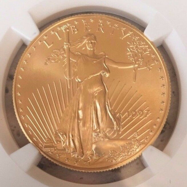 1997 Gold 1oz Coin $50 American Eagle Coin United States NGC MS69