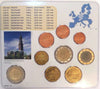 2008 A Germany Official Euro 9 Coins Set Special Edition Berlin Mint Deutschland