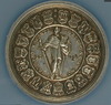 German States 1719 Munster Bistum Sede Vacante Silver Taler NGC AU50