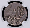 Swiss 1920 Silver Shooting Medal Zurich R-1812b Huguenin Switzerland NGC MS62