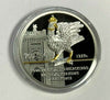 2018 Poland Silver Coin 10 Zloty 760th Anniversary Krakow Shooting Society COA