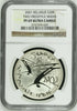 2001 Belarus Silver 20 Roubles 2002 Winter Olympics Freestyle Skiers NGC PF69