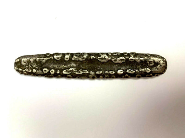 Rare Thailand Laos Silver Old Asian Oriental Tiger Tongue 117 g.