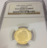 Togo Republic 2006 Gold Coin 2500 Francs Wolfgang Amadeus Mozart NGC PF67 Rare