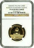 2006 Poland Gold Coin 200 Zloty Warsaw Economics School NGC PF69 Box COA