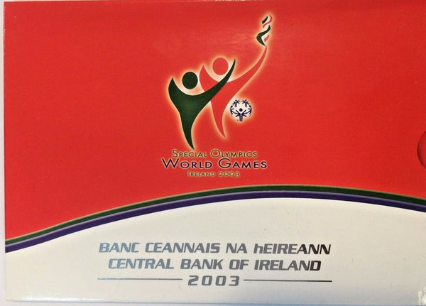 Ireland 2003 Official Euro Set 8 Coins Special Olympics Games Special Edition