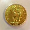 1972 Swiss Gold Medal Bern Respublica Bernensis Deus Providebit 1819 MS68