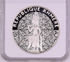 Cambodia 1974 Silver 10K Riels Celestial Dancer Khmer NGC PF69 Mintage-800 Rare