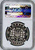 1995 Ukraine 2 Million Karbovanets Silver United Nations 50th Annivers. NGC PF69