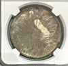 Mexico Republic 1895 Zs FZ Silver 8 Reales REPUBLICA MEXICANA Zacatecas NGC MS63