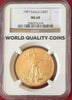 1997 Gold 1oz Coin $50 American Eagle Coin United States NGC MS69