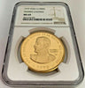 Peru 1979 Gold 100,000 Soles Andres Caceres Top Pop NGC MS69 Pacific War Heroes