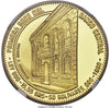 Venezuela 1990 Gold 50 Bolívares 50th Anniversary of the Central Bank NGC PF66