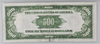 1934 $500 Bill Federal Reserve Note Chicago Dark Green PMG VF25 Fr.2201-Glgs