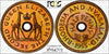 Rhodesia 1955 Nyasaland 1/2 half Penny Proof PSGC PR66 Coin Giraffe