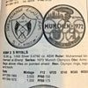 Fujairah 1389/1970 Silver 5 Riyals Munich Olympics1972 NGC PF67 Mintage-1,300