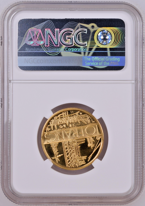 Rare France 1975 Gold Proof 10 Francs Piefort Paris NGC PF67 Mintage-62