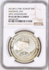 1981 Silver 5 Dinars 20th Anniversary of the National Day of Kuwait NGC PF65