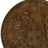 Swiss 1887 Bronze Medal Shooting Fest Geneva R-628d Switzerland NGC MS66