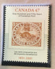 Canada 2001 Set 150th Anniversary first Postage Stamp Silver Gold Plated 3 Cent