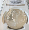 2005 Belarus Silver Coin 20 Roubles Female Tennis Player NGC PF69 Low Mintage