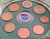 France 2005 Euro Set 8 Coins Token Moebius Special Edition UNC Monnaie De Paris