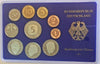 2001 J Germany Deutsche Mark Coin Set Special Edition Hamburg Mint Deutschland