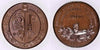 Swiss 1890 Medal Geneva Bronze Numismatic Society SM-1634 NGC MS65 Rare