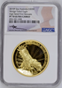 Australia 2019 Gold $200 Wedge Tailed Eagle NGC PF70 Mintage-250 Top Pop