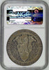 Swiss 1903 Silver Shooting Medal Appenzell Herisau Helvetia R-70a NGC MS64