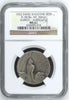 Very Rare Swiss 1923 Shooting Medal Zurich Albisgutli Woman R-1818a NGC MS61