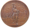 Switzerland 1891 Bronze Shooting Medal Aargau Bremgarten R-14c NGC MS66 Mint-600