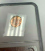 Romania 1900 Bronze 1 Ban King Carol I NGC MS64 Nothing without God's will