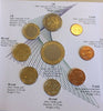 Slovenia 2008 Euro Set 9 Coins Presidency of the European Union Primoz Trubar