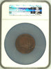Rare Swiss 1895 Bronze Shooting Medal Geneva R-687c Mintage-230 NGC MS64