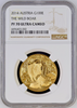 2013-2017 Austria Gold Set 5 Coins Wildlife in our Sights NGC PF70