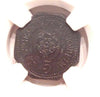Germany Notgeld Coin Rosenheim Bayern 5 Pfennig Funck-450.1 Flower Rose NGC MS62