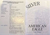 2002 W 1oz Proof Silver Coin $1 American Eagle United States Box and Certificate