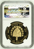 Cuba 1993 Gold 200 Pesos Bolivar and Marti PF 67
